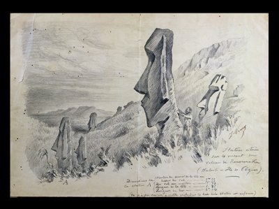 Monuments on Easter Island by Pierre Loti